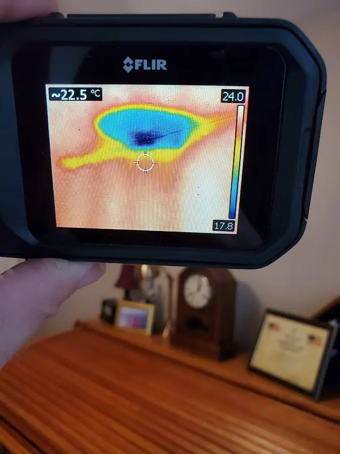 Thermal imaging inspection for water damage in Satellite Beach